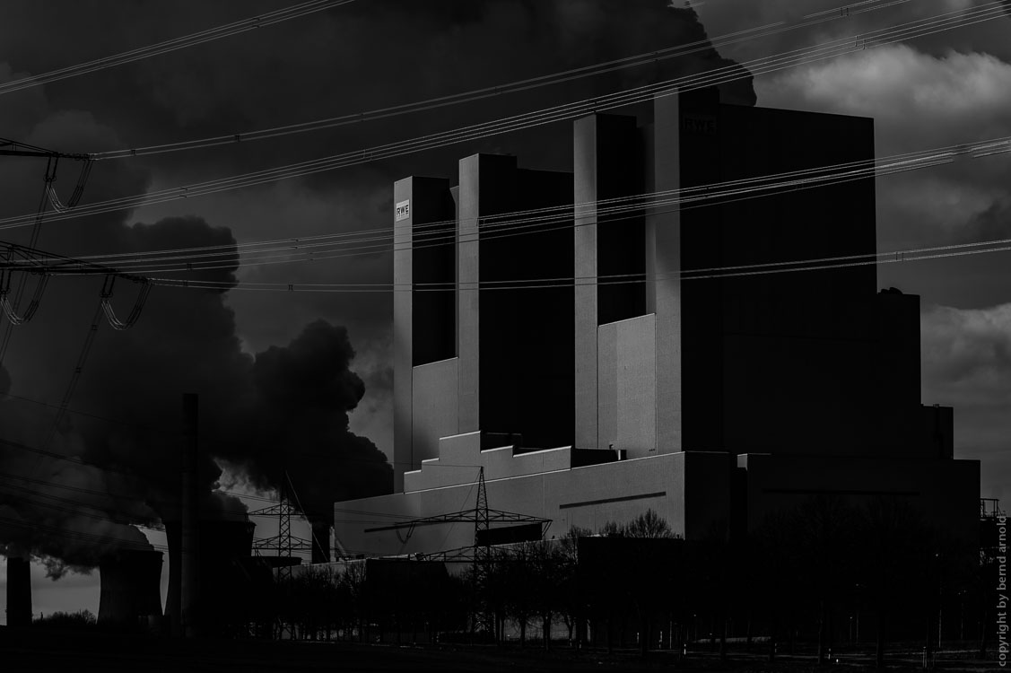 Neues Kohlekraftwerk Neurath - Klimawandel - Fotojournalismus und Dokumentarfotografie