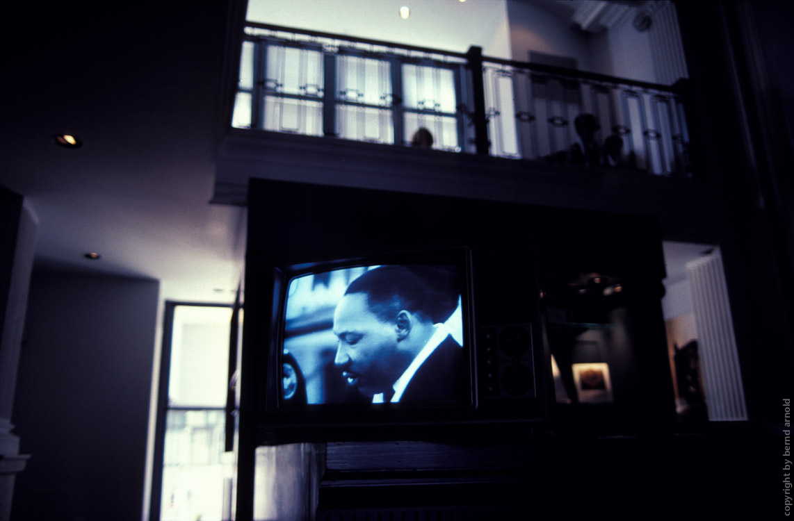 Martin Luther King Museum und Fernsehen 