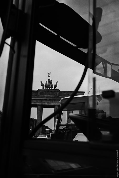 Dokumentarfotografie - Brandenburger Tor in Berlin Stadtportrait