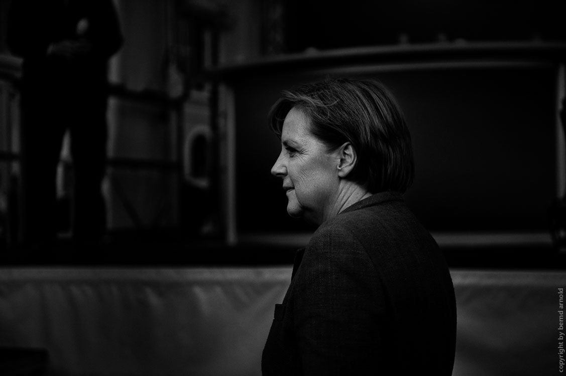 Fotografie Angela Merkel CDU 2009 Wahlkampfrituale
