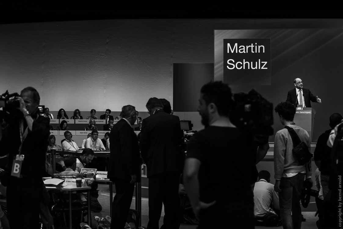 SPD Bundesparteitag mit Martin Schulz in Dortmund - Wahl Kampf Ritual