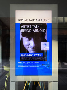 Artist Talk mit Bernd Arnold - Wahl Kampf Ritual