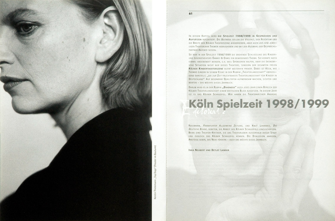 Kerstin Thielemann Portrait Theaterjahrbuch