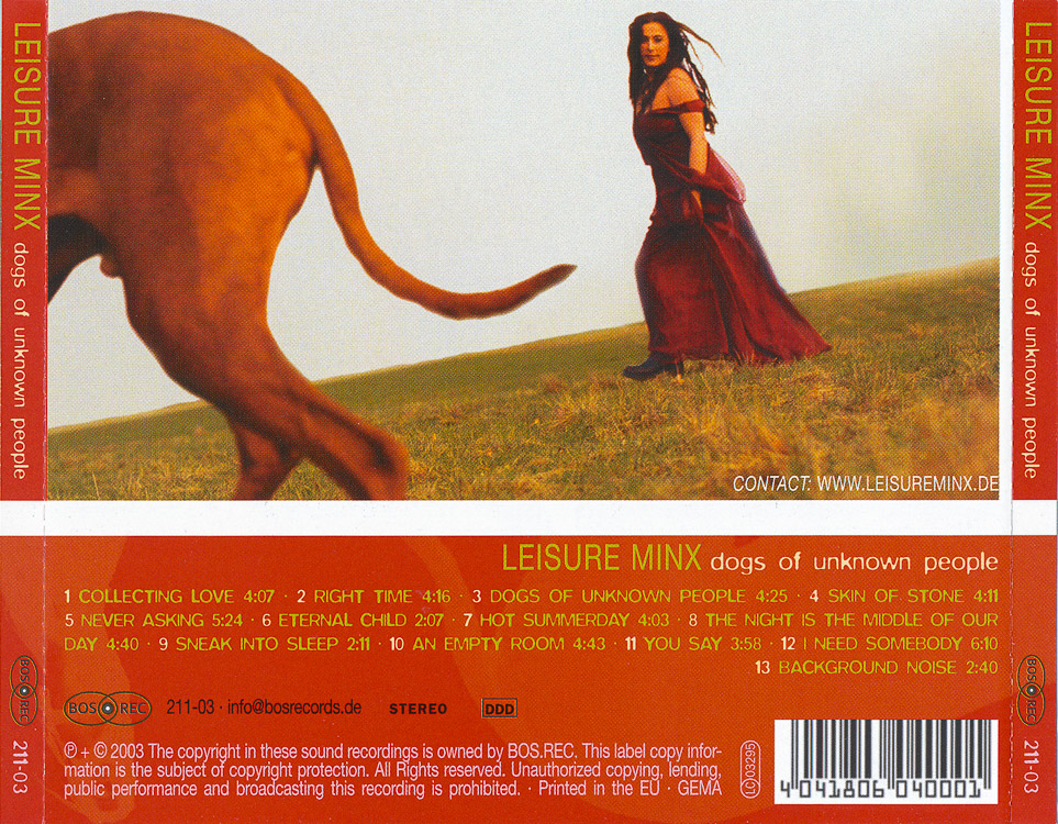CD Cover Leisure Minx Martina Gassmann