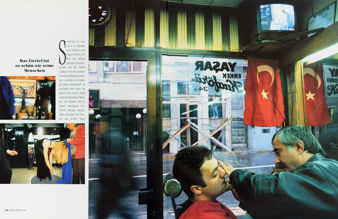 Friseur in Geo Spezial Türkei Istanbul
